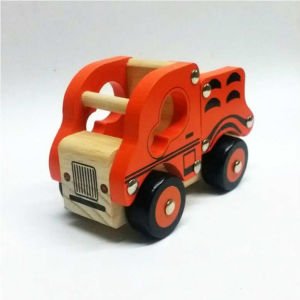 Nostaljik Oyuncak Ahşap Kamyon Çocukların Sağlıklı Oyuncağı, Bozulmaz ve Kırılmaz