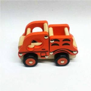 Nostaljik Oyuncak Ahşap Kamyon Çocukların Sağlıklı Oyuncağı, Bozulmaz ve Kırılmaz