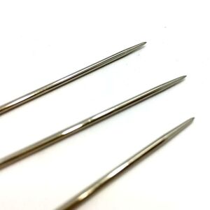 3 Adet Büyük Boy 15,5 cm Paslanmaz Çelik Çuvaldız İğnesi