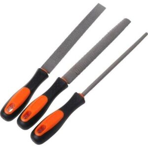 3'lü Ahşap ve Plastik İçin Törpü ve Eğeleme Seti 30cm