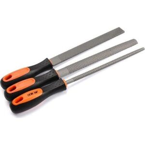 3'lü Ahşap ve Plastik İçin Törpü ve Eğeleme Seti 30cm