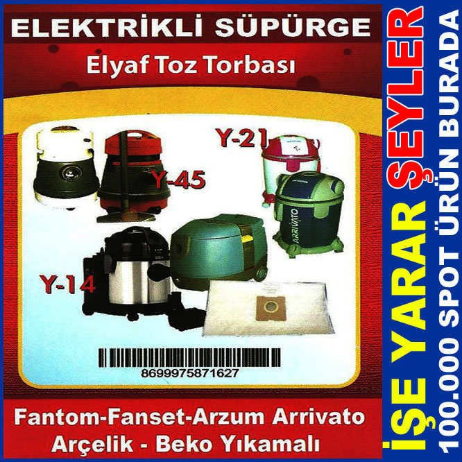 5Lİ FANTOM ARZUM ELYAF SENTETİK TOZ TORBASI