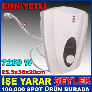 EN KALİTE 3 KADEME ISI AYARLI ELEKTRİKLİ ŞOFBEN