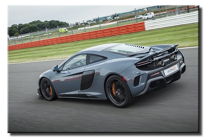 TURBO TWİN MCLAREN 6 değişen ölçü ORİJİNAL KANVAS TABLO