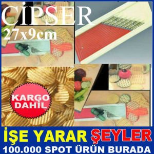 3 KANALLI PRATİK CİPSER ALPAGA BIÇAKLI