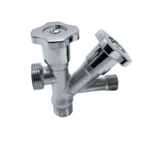 Çamaşır Makinesine Bağlanan Çift Başlıklı Taharet Musluğu 1.Sınıf Kaliteli Paslanmaz Musluk