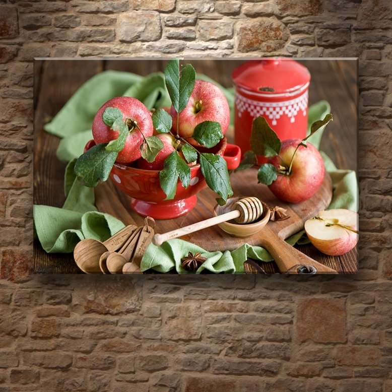 DALINDAN ELMA 7 değişen ölçü ORİJİNAL KANVAS TABLO
