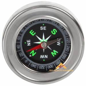 60mm Paslanmaz Çelik Sağlam Ve Dayanıklı Pusula