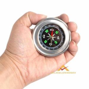 60mm Paslanmaz Çelik Sağlam Ve Dayanıklı Pusula