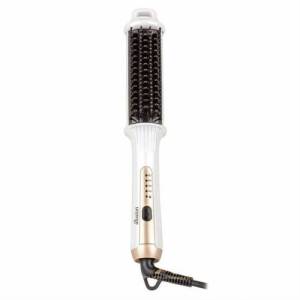 Fakir Elektrikli Saç Düzleştirici Fırça Seramik Kaplama 4 Kademe Led Isı Ayarlı Şık Görünümlü Tarak