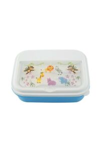 Pratik Plastik Pobi Dikdörtgen Çiftli Beslenme Seti  16.5 cm x 12 cm