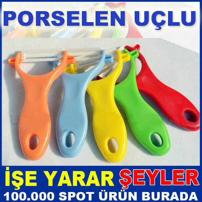 SERAMİK BIÇAKLI PRATİK LÜKS SEBZE MEYVE SOYACAĞI