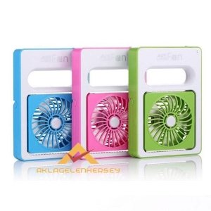 TAŞINABİLİR ŞARJLI MASAÜSTÜ AYARLABİLİR USB FAN