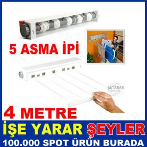 TAM OTOMATİK ÇEKAS BALKON ÇAMAŞIR KURUTMA ASKISI