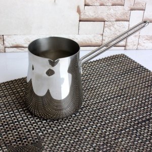 Fabrika 3 No Yelef Sütlük Tel Sap Cezve 304 Paslanmaz Çelik Isınmayan Metal Sap Ömür Boyu Kullanım