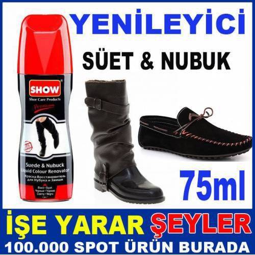 SHOW SÜET NUBUK RENK YENILEYICI LIKIT BOYA