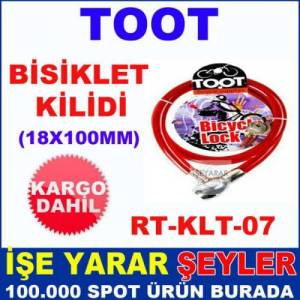 18X100MM Çelik Bisiklet Ve Motorsiklet Kilidi