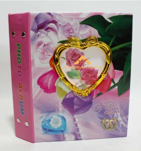 KALPLİ KAPAK MUKAVVA CİLTLİ 96LI FOTOĞRAF ALBÜMÜ