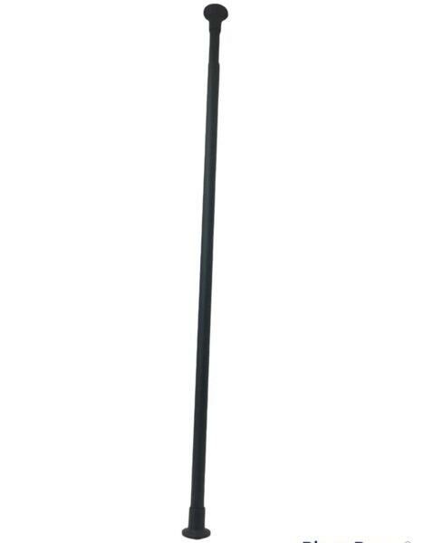 Ayarlı Uzayan Askı Borusu Siyah 80X160cm