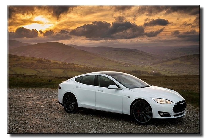 TESLA P85 6 değişen ölçü ORİJİNAL KANVAS TABLO