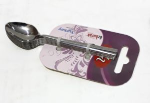 6'lı Çay Kaşığı Seti Düz Desensiz Paslanmaz Çelikten 11cm Boyunda Çay Kahve Karıştırmak İçin Birebir