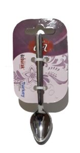 6'lı Çay Kaşığı Seti Düz Desensiz Paslanmaz Çelikten 11cm Boyunda Çay Kahve Karıştırmak İçin Birebir