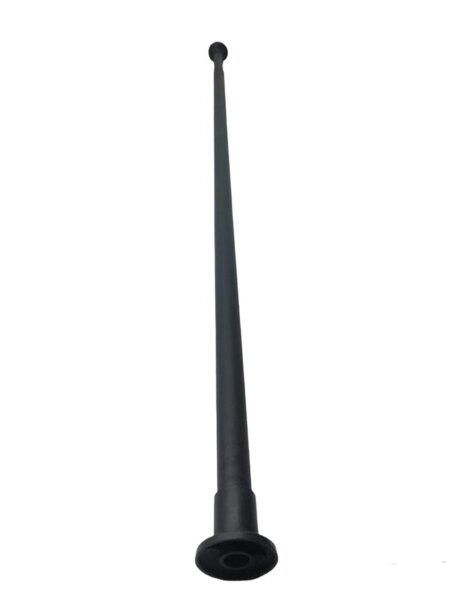 Ayarlı Uzayan Askı Borusu Siyah 100X200cm