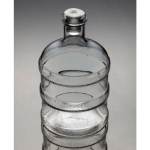 1.9 Litre Pratik Dekoratif Cam Damacana Görünümlü Kapaklı Su Şişesi