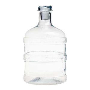 1.9 Litre Pratik Dekoratif Cam Damacana Görünümlü Kapaklı Su Şişesi