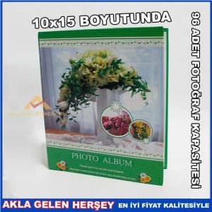 ÖZEL MUKAVVA KAPAKLI 10x15 FOTOĞRAF ALBÜMÜ