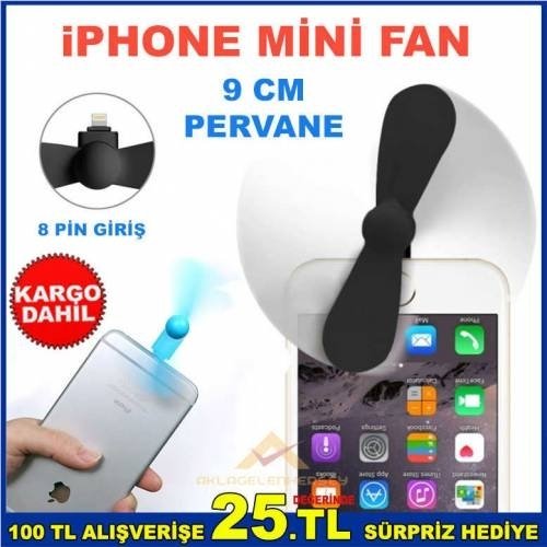 SERİNLETİCİ iPHONE TELEFONA TAKILAN VANTİLATÖR