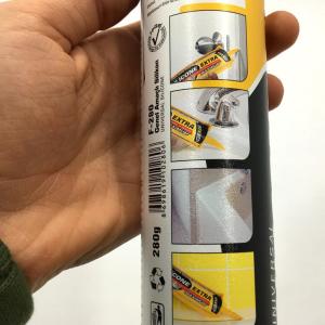 Universal Silikon 280gr Genel Amaçlı Şeffaf Kaliteli Silikon F280 Fixed