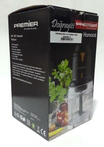 0.5LT Hazneli 25x12,5x12,5cm Ebatta Premier Hamarat Doğrayıcı   Kaliteli Plastikten Üretilmiştir