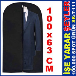 100x63c TOZ TUTMAZ FERMUARLI TAKIM ELBİSE KILIFI