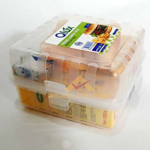 ÇOK FONKSİYONLU BESLENME KABI PRATİK BESLENME KUTUSU BEYAZ-3