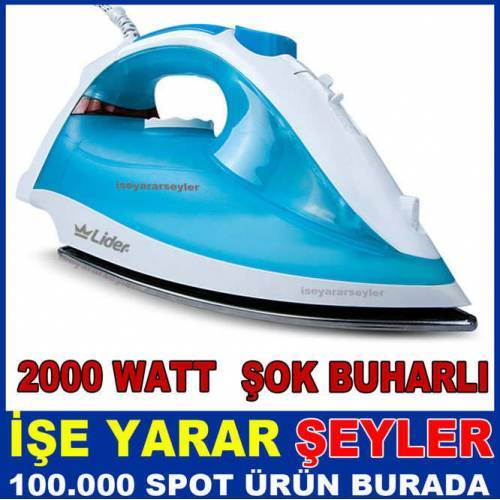 LB76 LİDER TERMOSTATİK KONTROLLÜ BUHARLI ÜTÜ