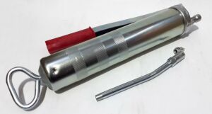 500cc 37cm Boy Profesyonel Gres Yağlama Pompası 1000PSI Büyük Boy Paslanmaz Çelikten Yüksek Basınçlı