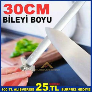 KARBON ÇELİK KULLANILARAK İMAL EDİLMİŞ PROFESYONEL BIÇAK BİLEME MASATI 30CM (12'')