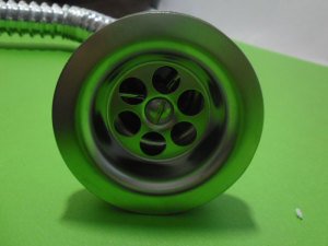 85cm Metalik Krom Kaplama Lavabo Gider Hortumu