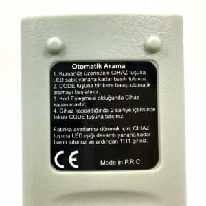 Akıllı Evrensel Kumanda Öğrenebilme Özellikli 8 Cihaz Tek Kumanda Tüm Cihazlara Uyumlu Wicom