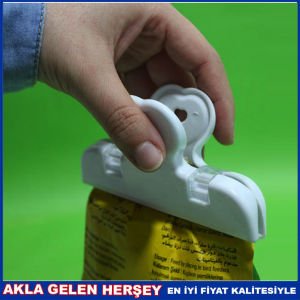 2 ADET HAVA SIZDIRMAZ POŞET KAPATMA KLİPSİ 