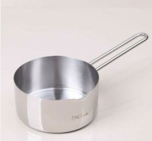 16 cm Kaçerola Derin Sütlük 304 kalite Paslanmaz Çelik Ömür Boyu Garantili 18/10  CR Nİ