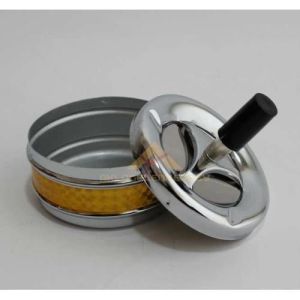 Külü Dumanı Yok Eden Basmalı Metal Küllük