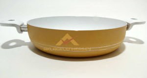 CAM KAPAKLI SERAMİK BASIK KARNIYARIK TENCERESİ