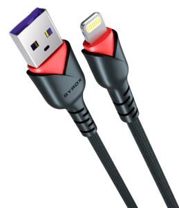 İphone telefonlar için Dayanıklı Örgü Kaplama  1 metre hızlı şarj 2.0Amper Syrox Lightning usb 100 cm c93