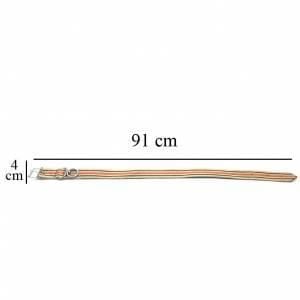 Büyük Köpek Tasması Kurt Kangal tarzı iri Köpekler İçin Tasma 91cm Sağlam Kurt Boyunduruk