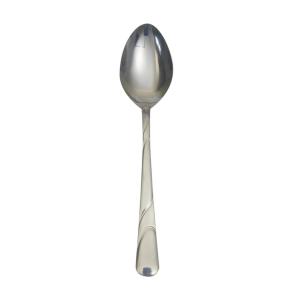 New Trend Süper Kalite Yemek kaşığı 6lı Desen Çelik Yemek Kaşık Rostfrei Süper Kromajlı Paslanmaz