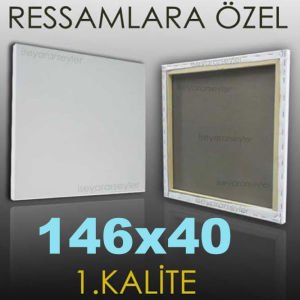 RESSAMLARA ÖZEL RESİM TUVALİ HAZIRTUAL 146x40