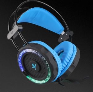 MISDE H7 Stereo Ses Oyun Kulaklığı Led Işıklı Siyah