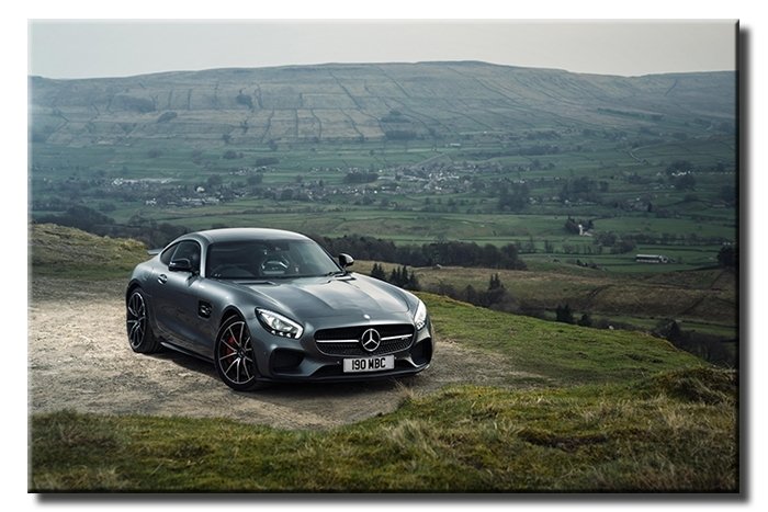 TASARIM HARİKASI AMG 6 değişen ölçü ORİJİNAL KANVAS TABLO